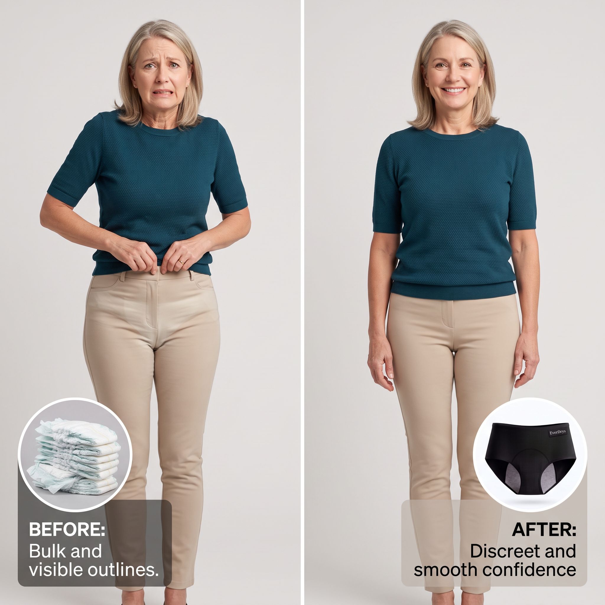 She wears it like any other pair